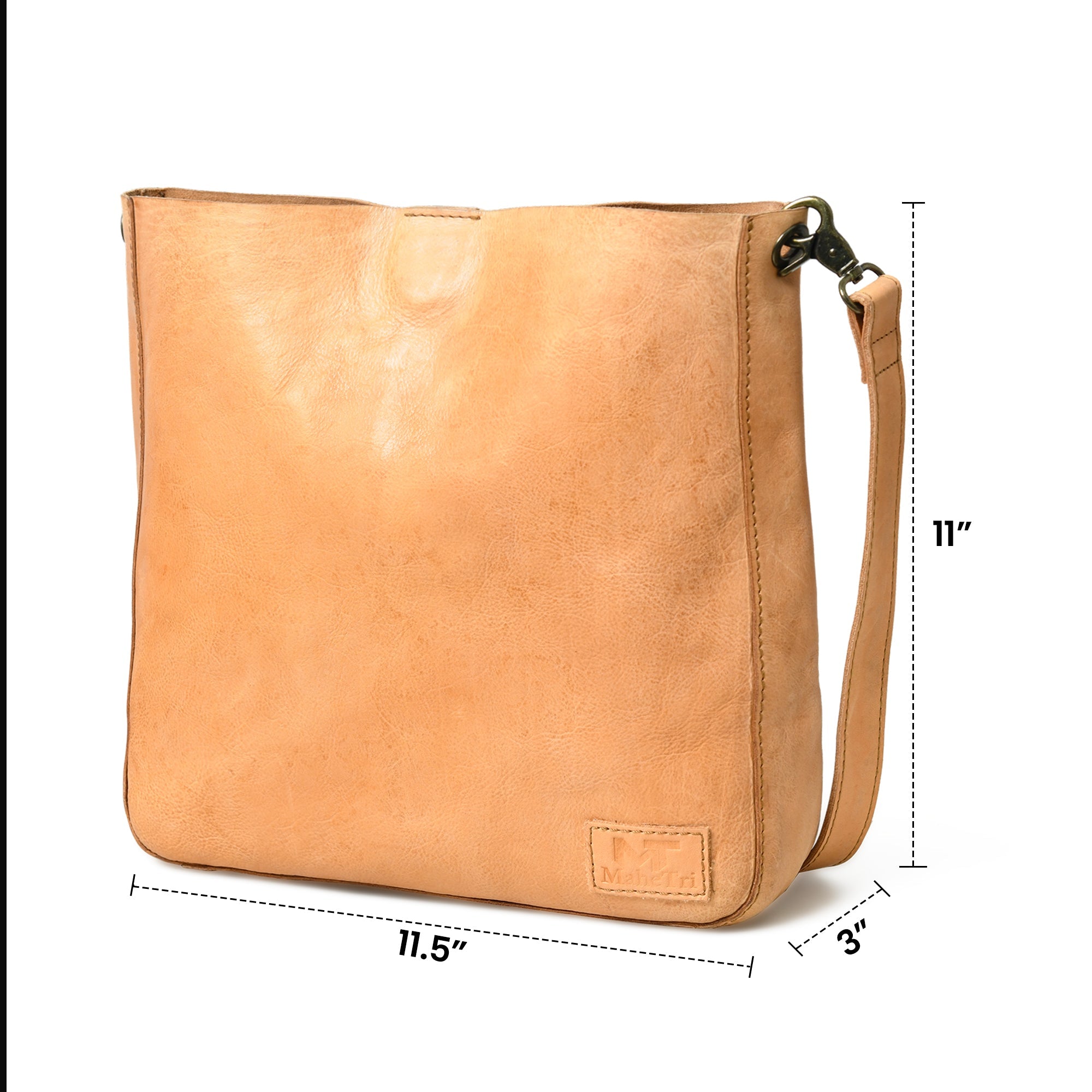 Serenity Everyday Crossbody Sling, Tan — product image