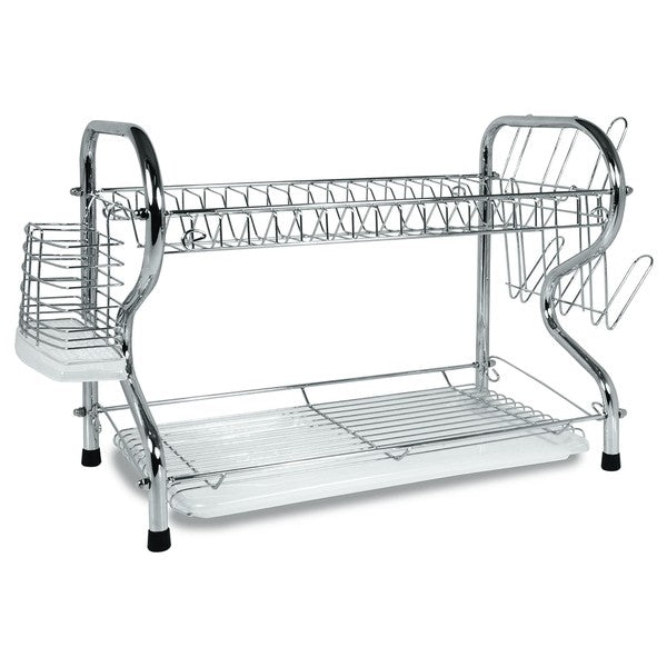 Better Chef 22 Inch 2-Level R-Shaped Dish Rack — product image