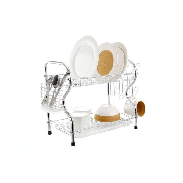 Better Chef 22 Inch 2-Level R-Shaped Dish Rack — product image
