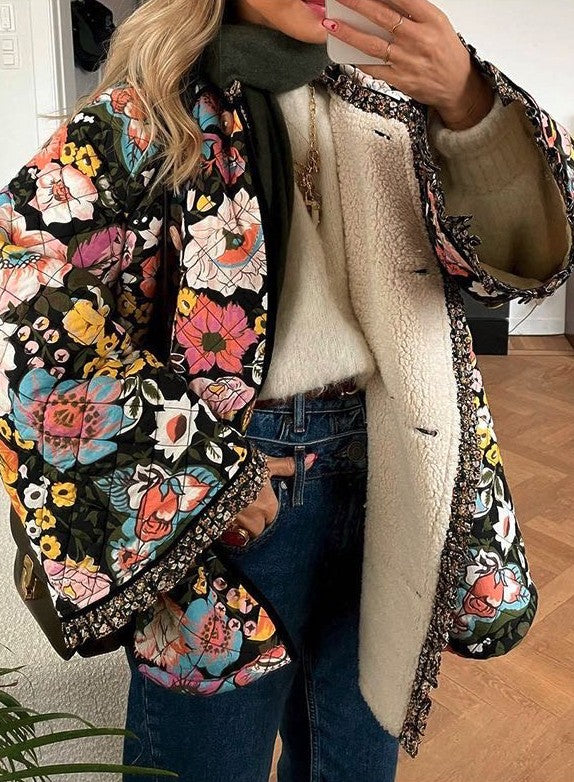 Flower Print Jacket — product image