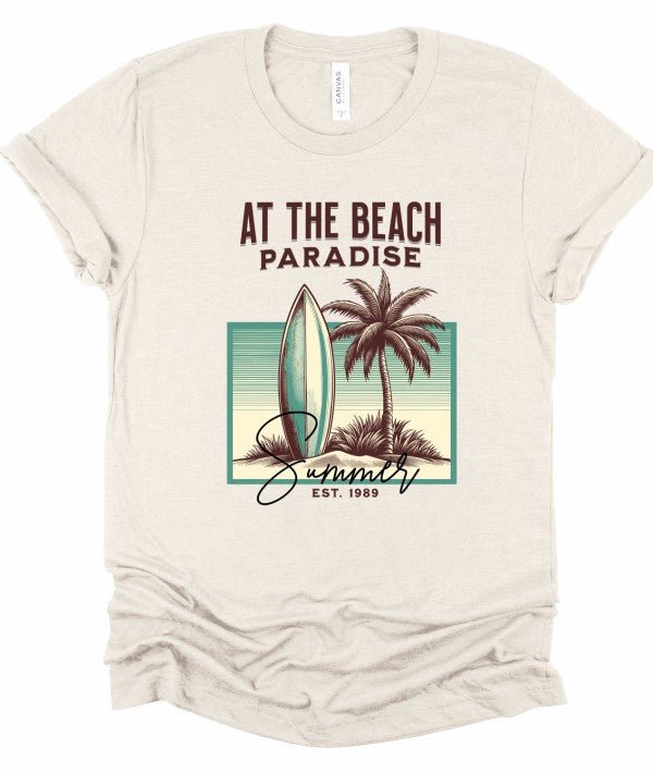 At the Beach Summer 1989 Graphic Boutique Top Tee — product image