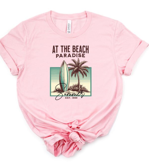 At the Beach Summer 1989 Graphic Boutique Top Tee — product image