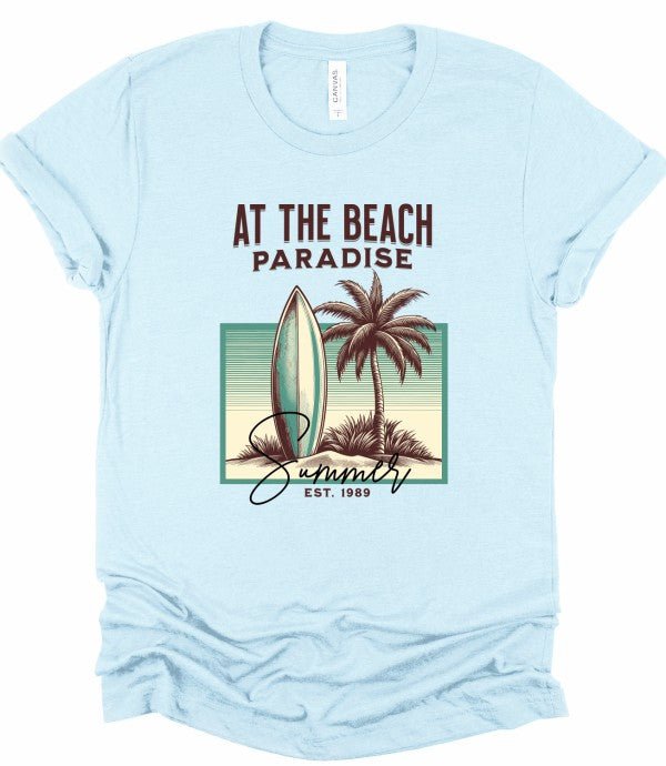 At the Beach Summer 1989 Graphic Boutique Top Tee — product image