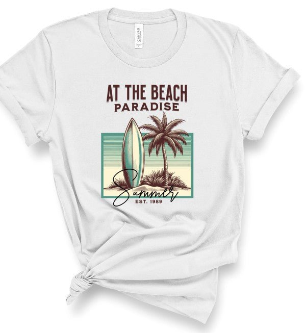 At the Beach Summer 1989 Graphic Boutique Top Tee — product image