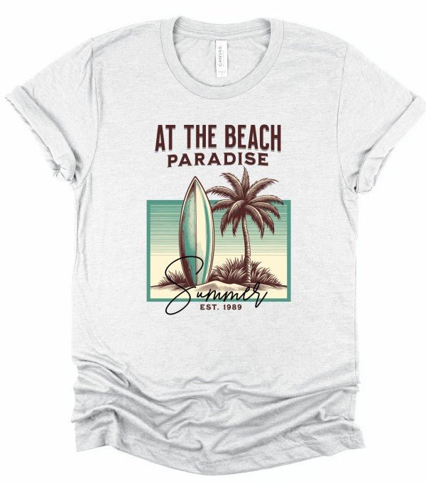 At the Beach Summer 1989 Graphic Boutique Top Tee — product image