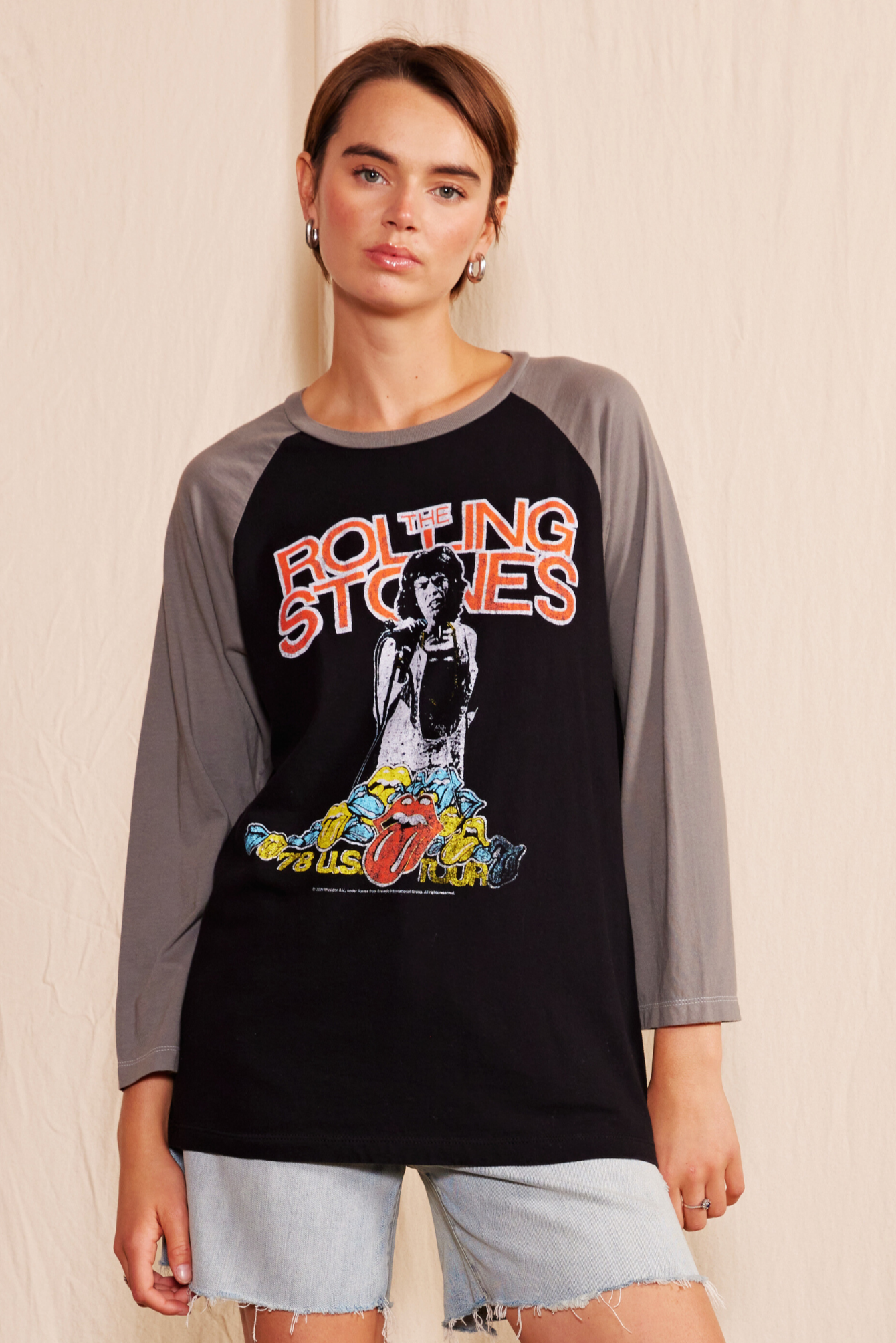 The Rolling Stones US Tour Raglan — product image