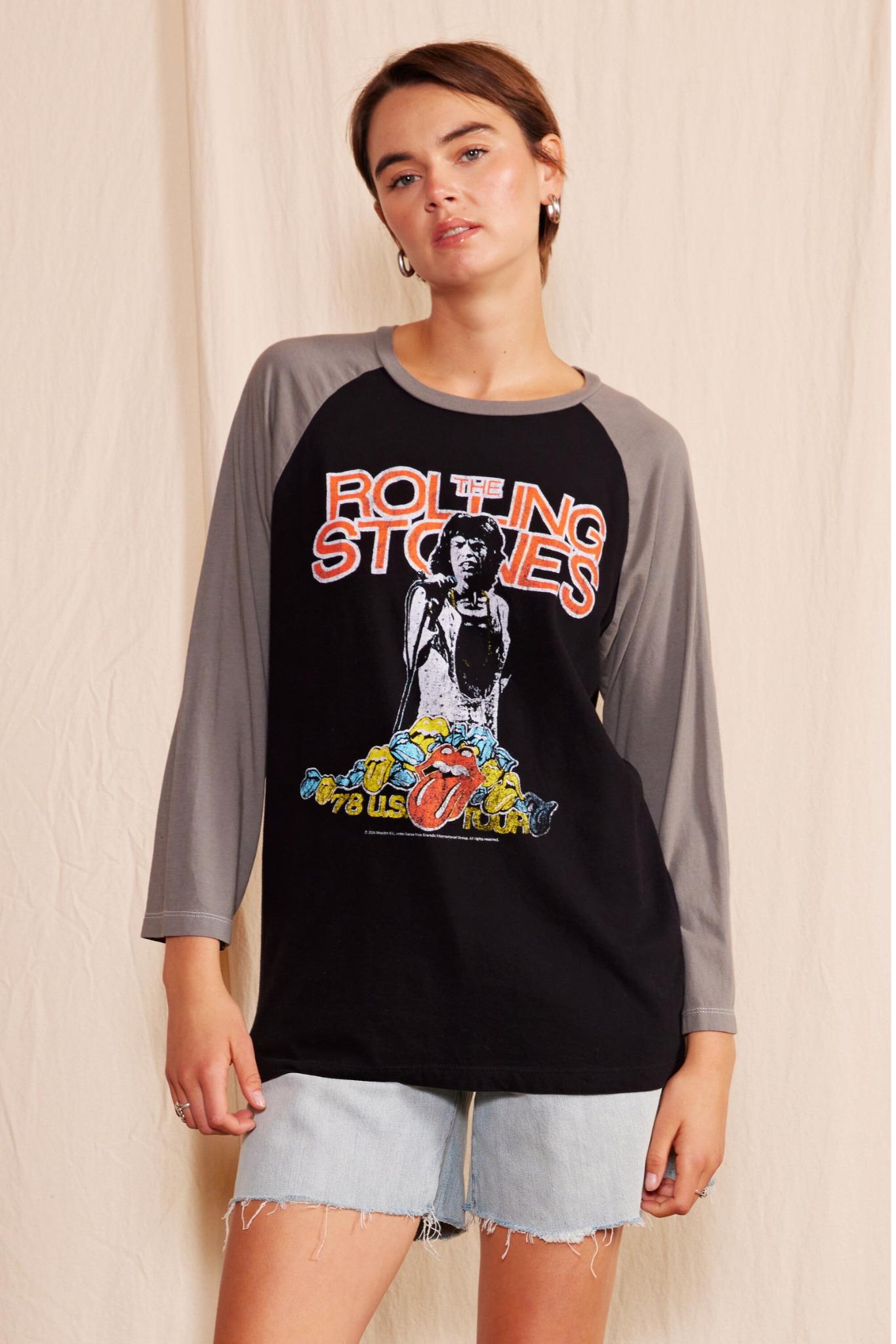 The Rolling Stones US Tour Raglan — product image