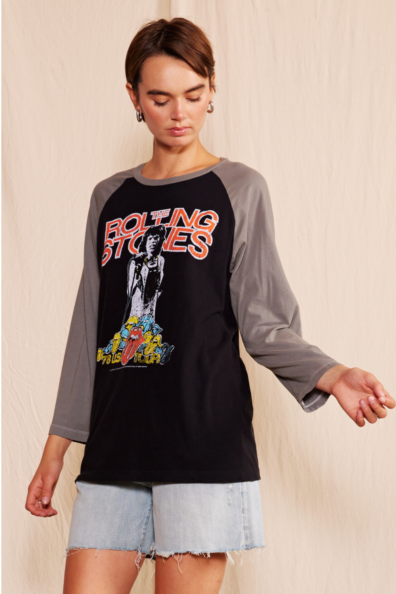 The Rolling Stones US Tour Raglan — product image