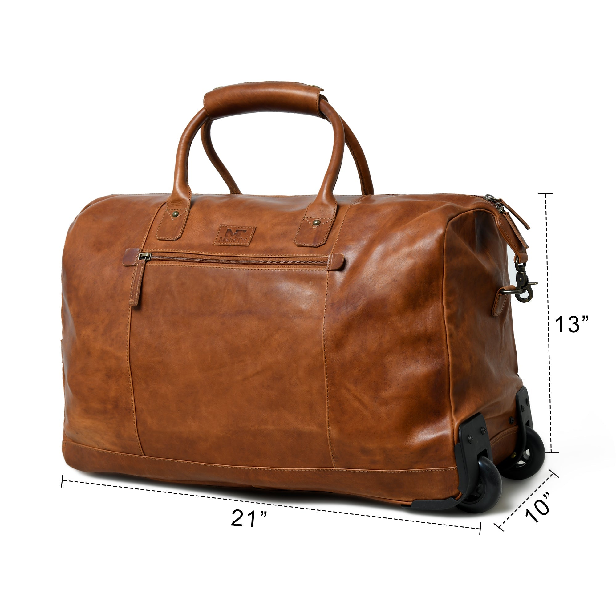 Harbor Leather Trolly Carry-On — product image