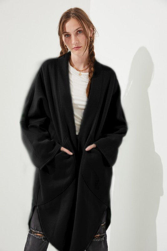 OVERSIZED KNIT CARDIGAN PLUS JJO5013P — product image