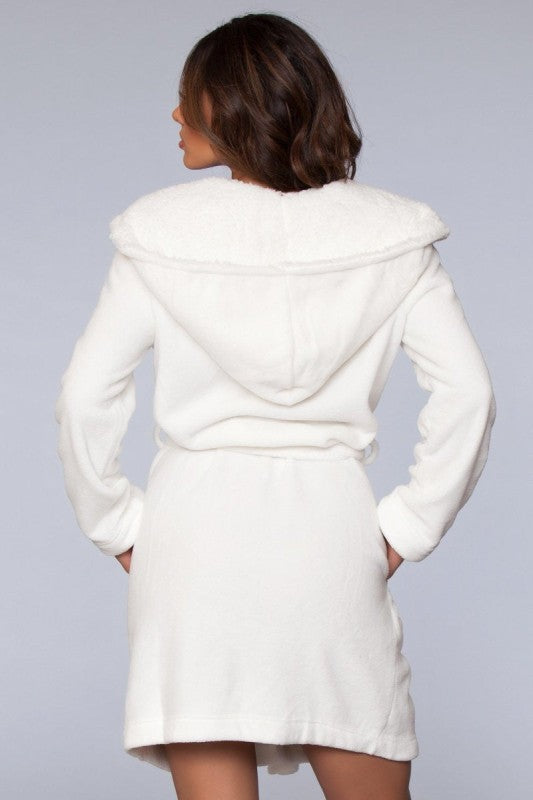 1817 Janet Plush Fleece Color Block Robe — product image