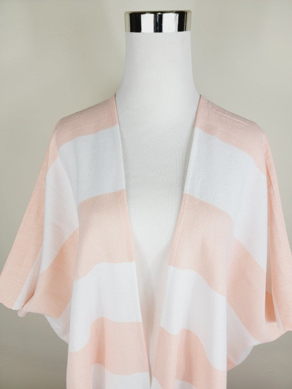 Beach cover up, Beach Dress open front - Orange — product image
