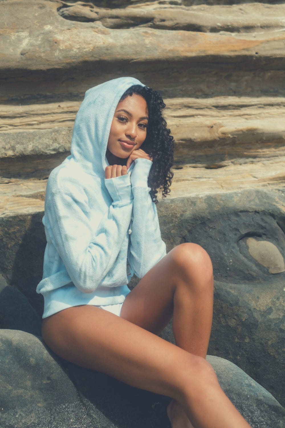 The Plush Hoodie Tie-Dye — product image