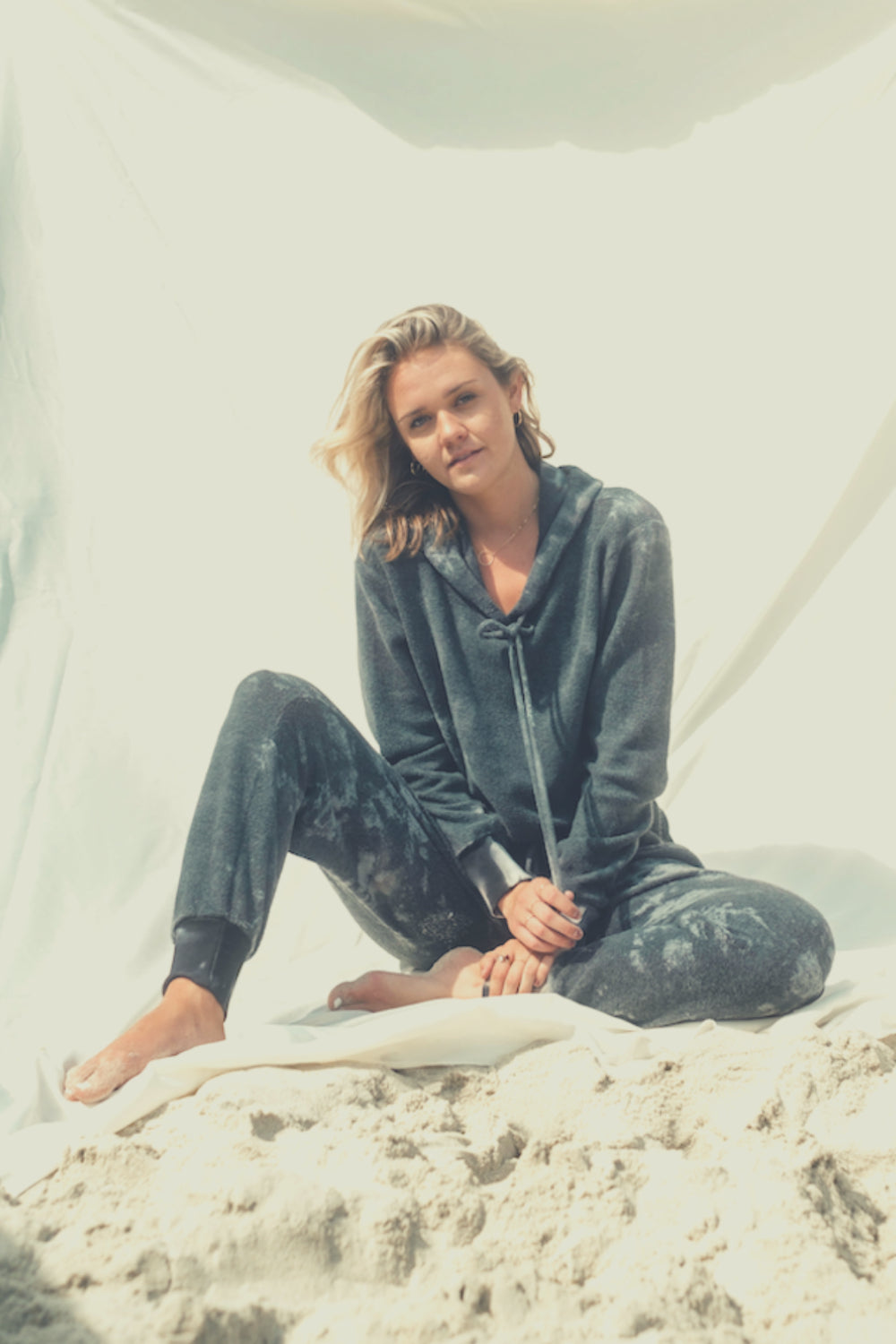 The Plush Hoodie Tie-Dye — product image