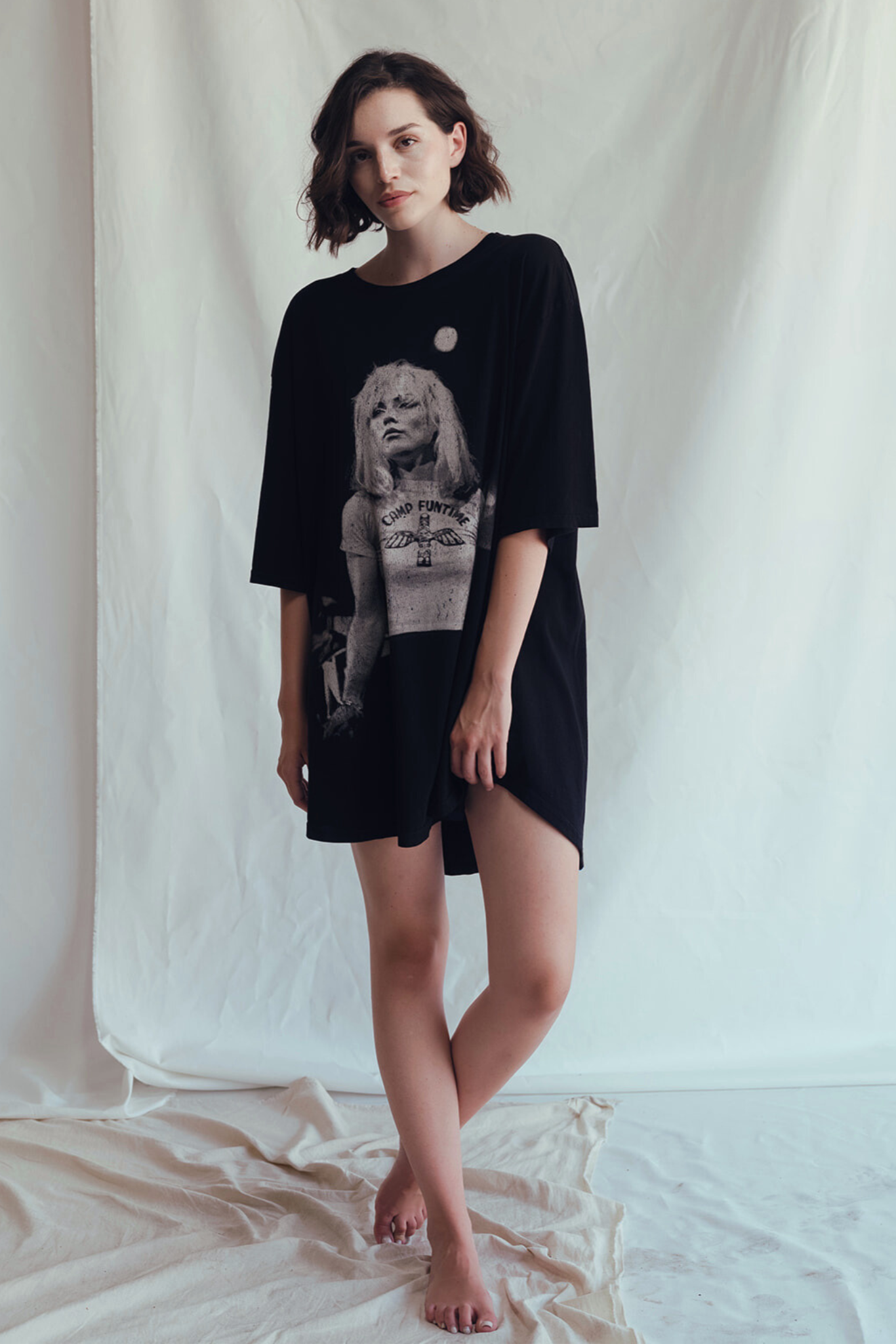 Blondie Camp Oversized Tee — product image