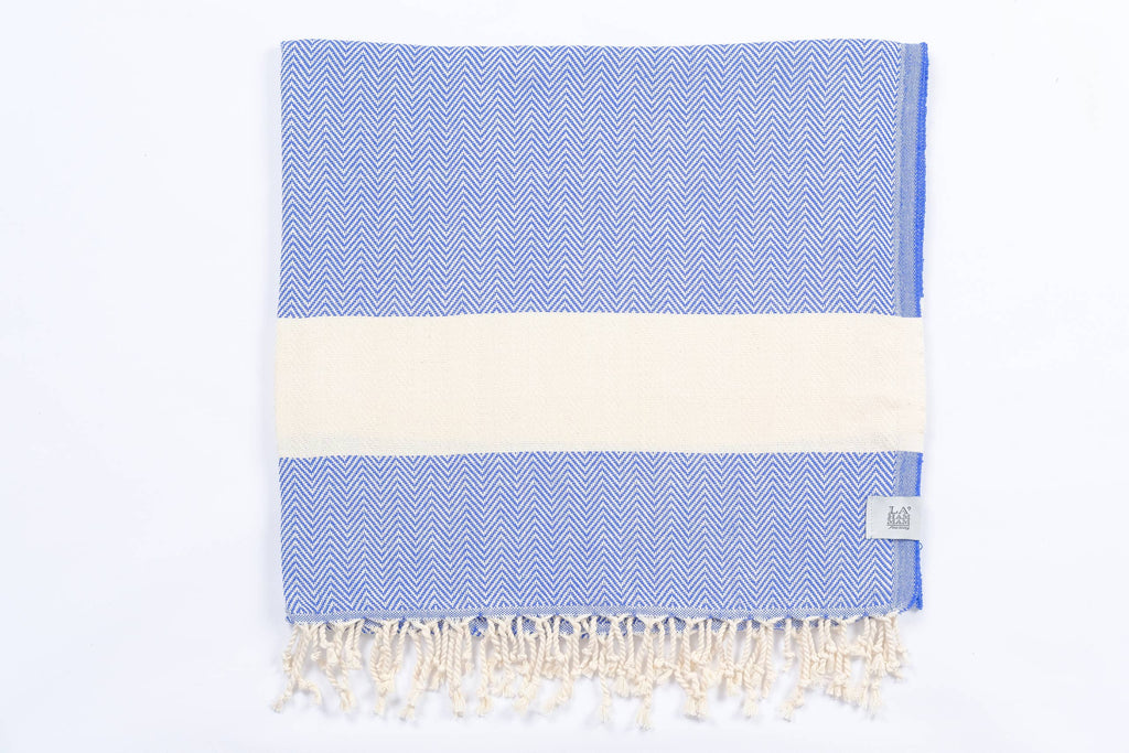 Herring Peshtemal  Cotton  Beach Towel: Red
