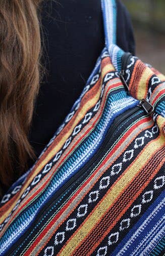 XL Cotton Yoga Bag