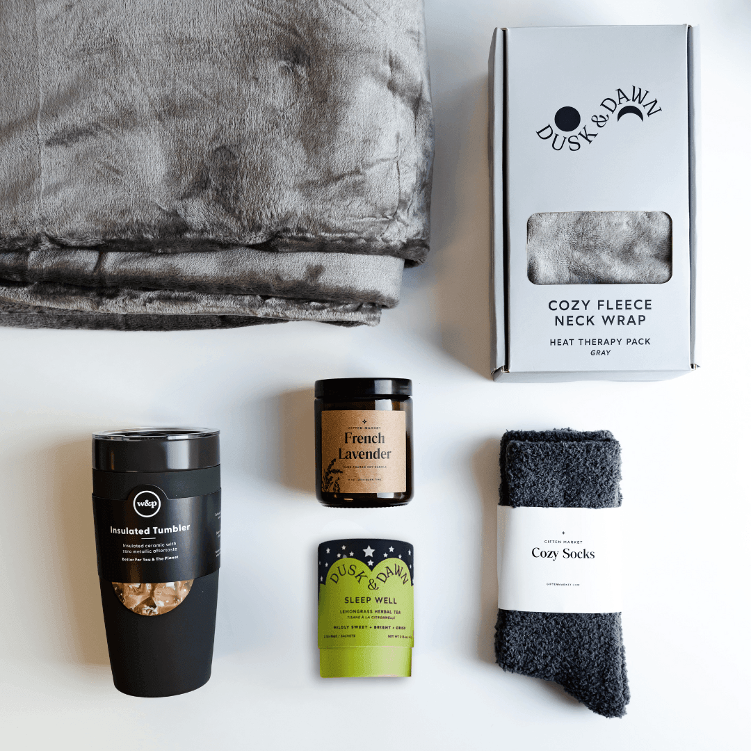 Comfort & Care Gift Box - Light Gray.