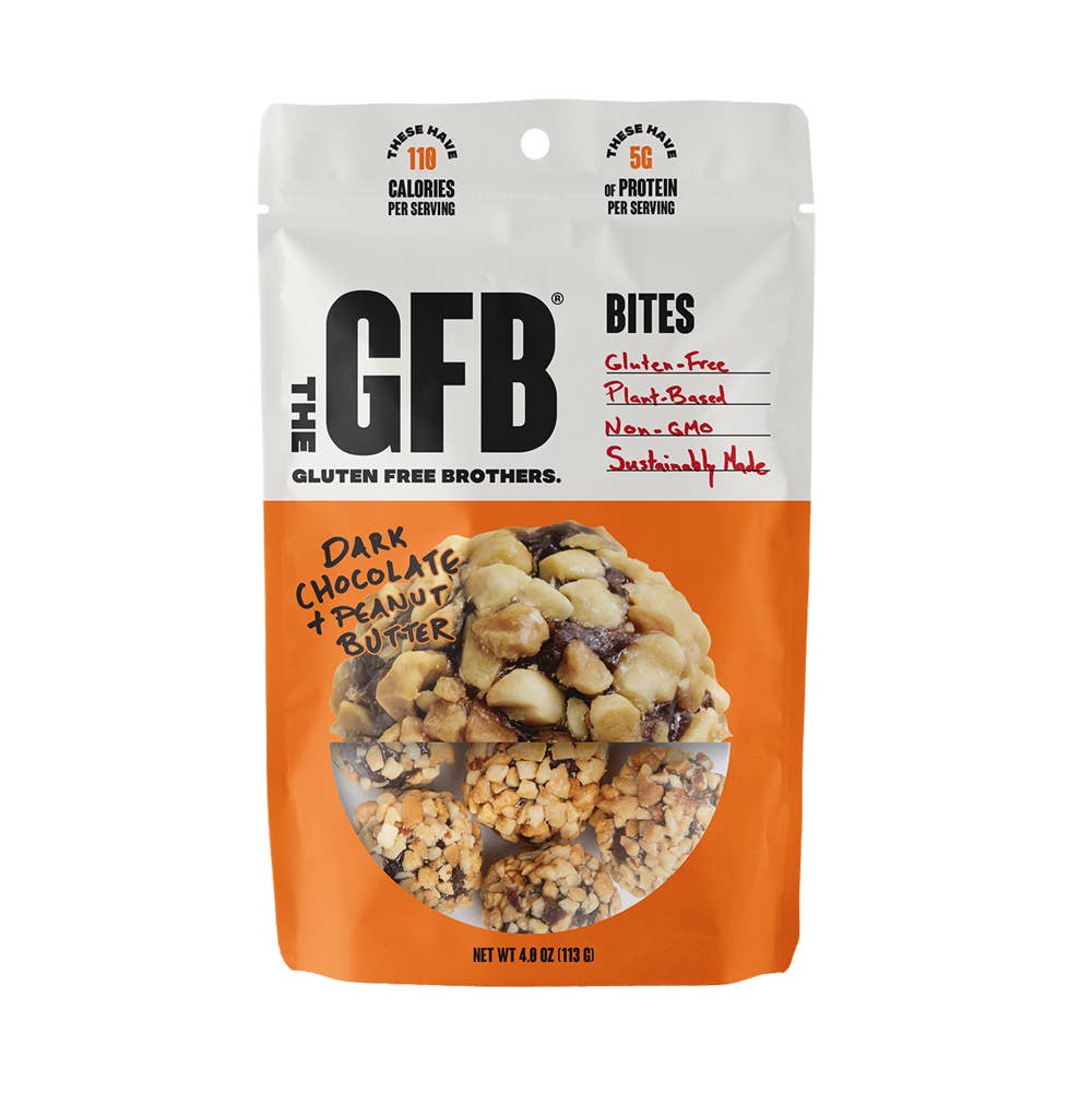 The GFB: Dark Chocolate Peanut Butter Protein Bites