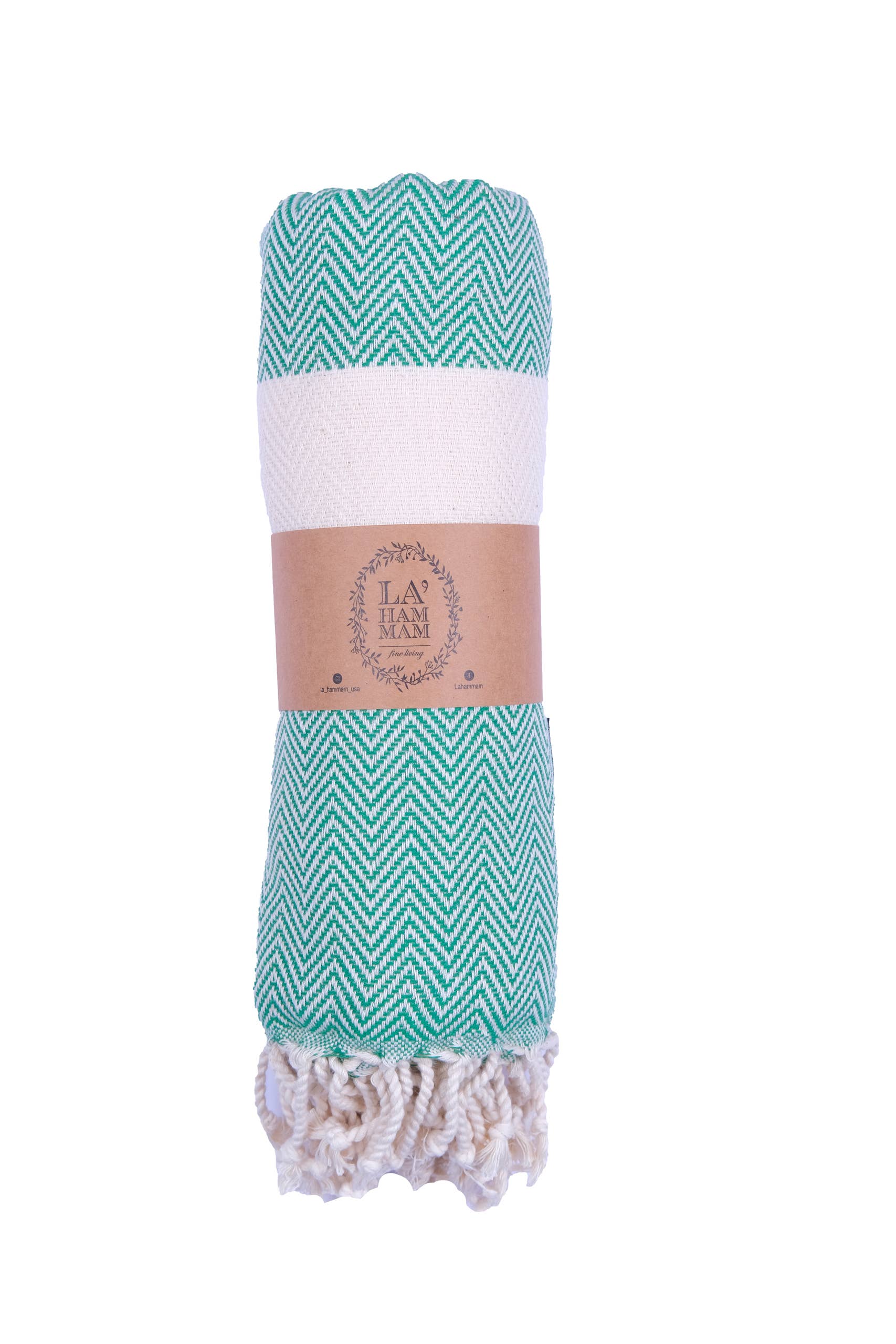 Herring Peshtemal  Cotton  Beach Towel: Black