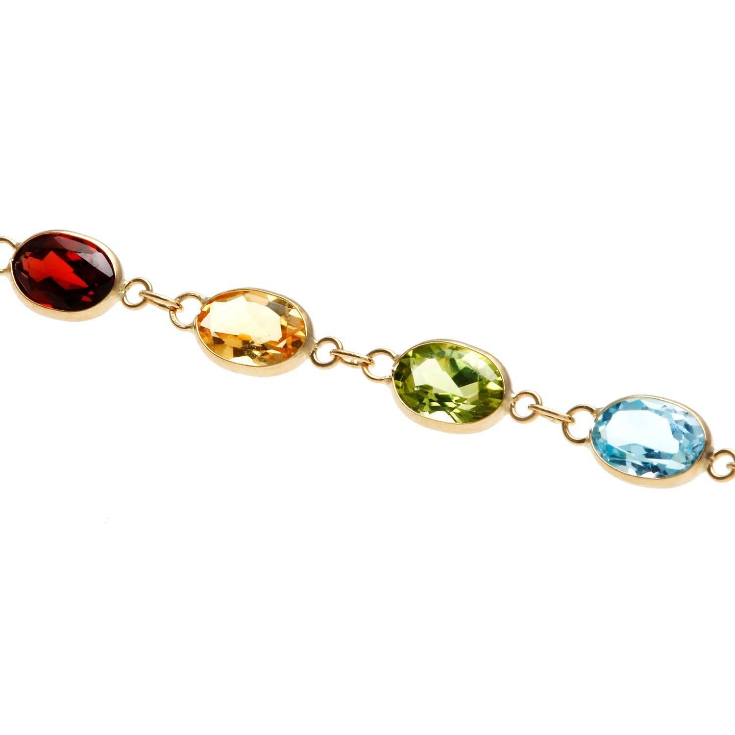 10.00 Ct Marquise Cut Natural Gemstones Bracelet