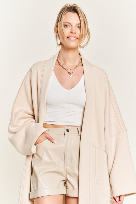 OVERSIZED KNIT CARDIGAN PLUS JJO5013P — product image