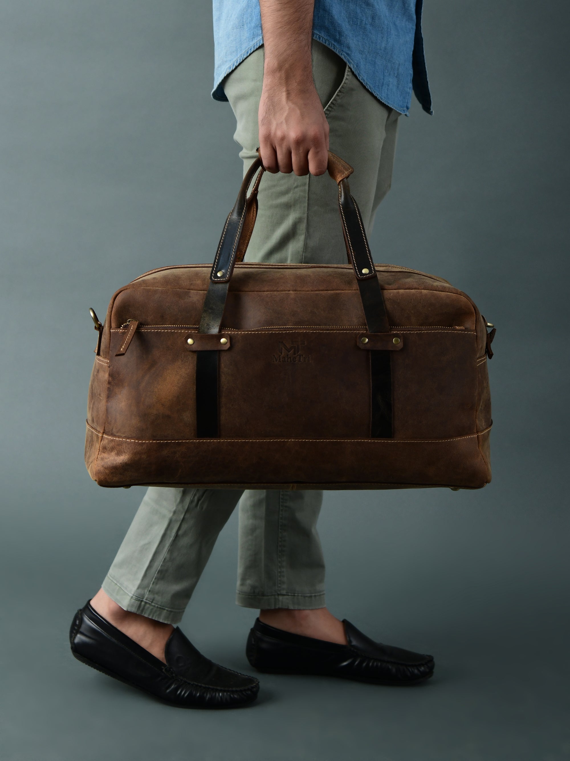 Espresso Elegance Carry on Duffle — product image