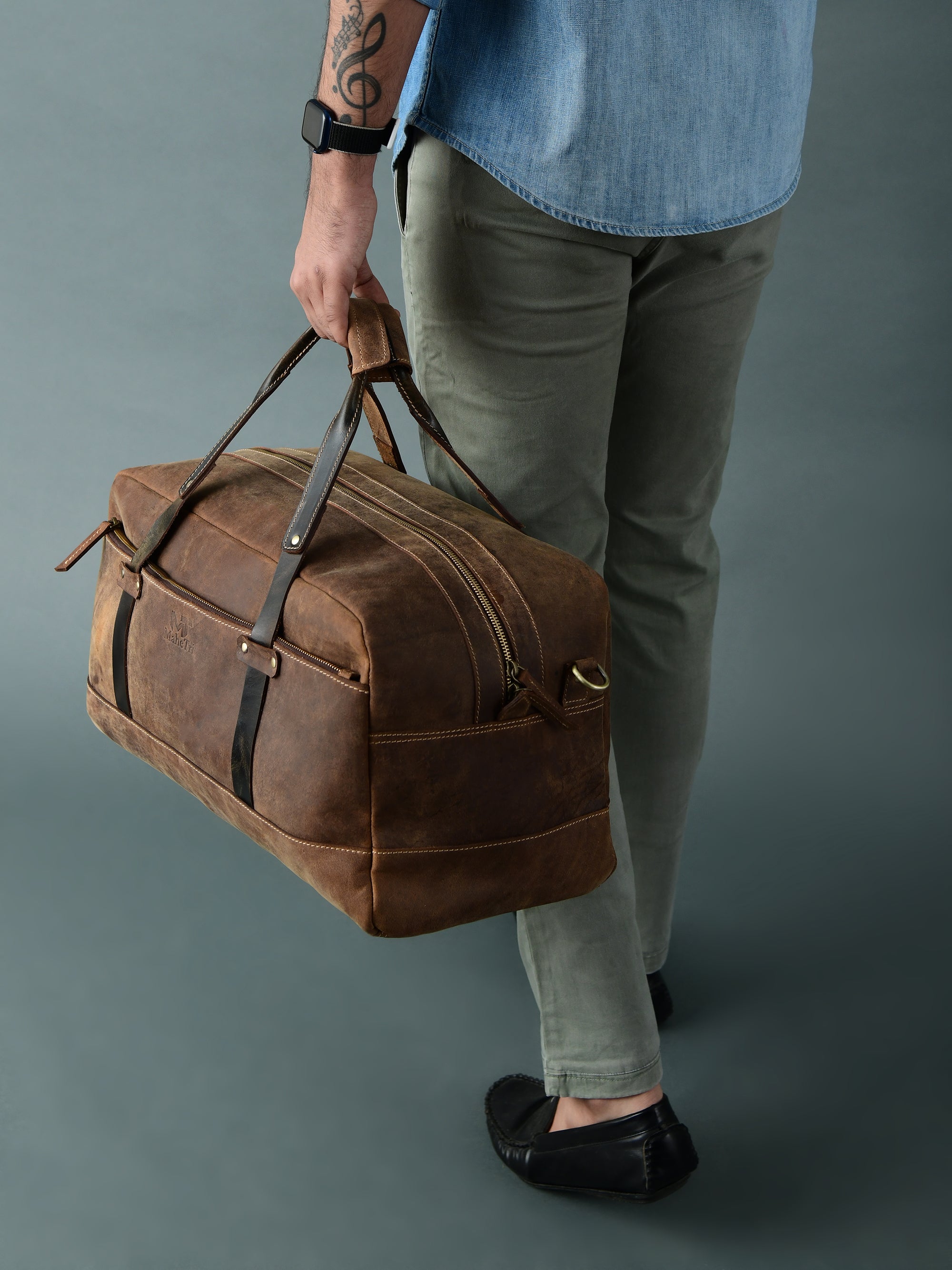 Espresso Elegance Carry on Duffle — product image