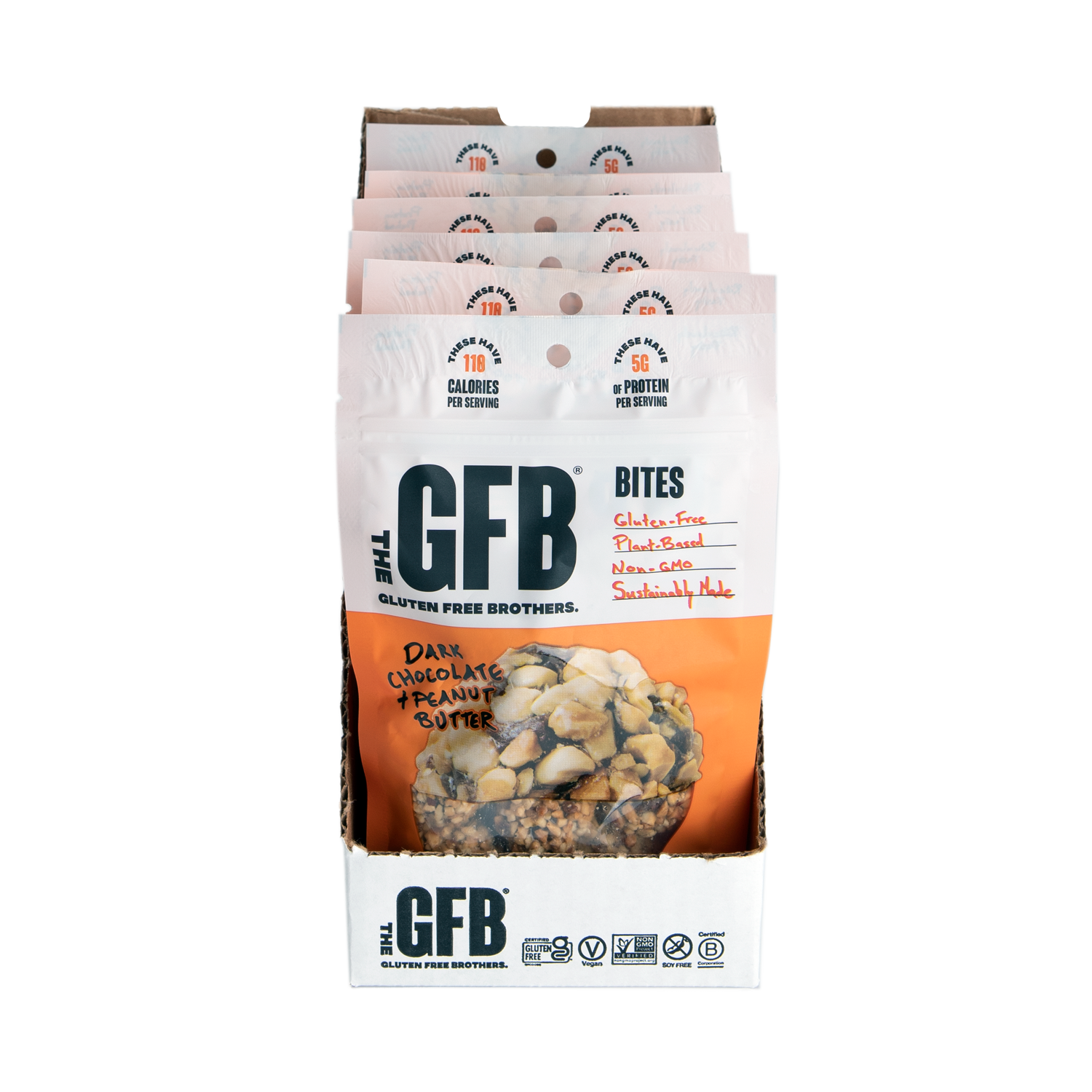 The GFB: Dark Chocolate Peanut Butter Protein Bites