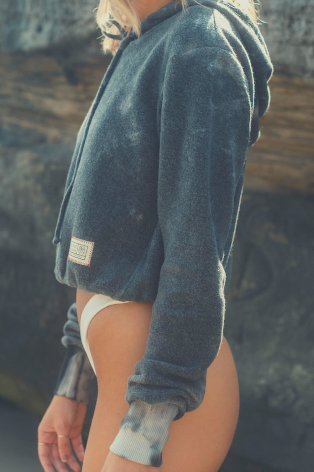 The Plush Hoodie Tie-Dye — product image