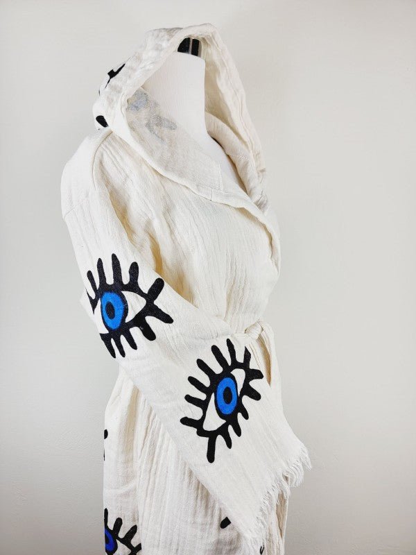 Muslin Kimono Robe, Soft and Cozy, Organic Cotton — product image