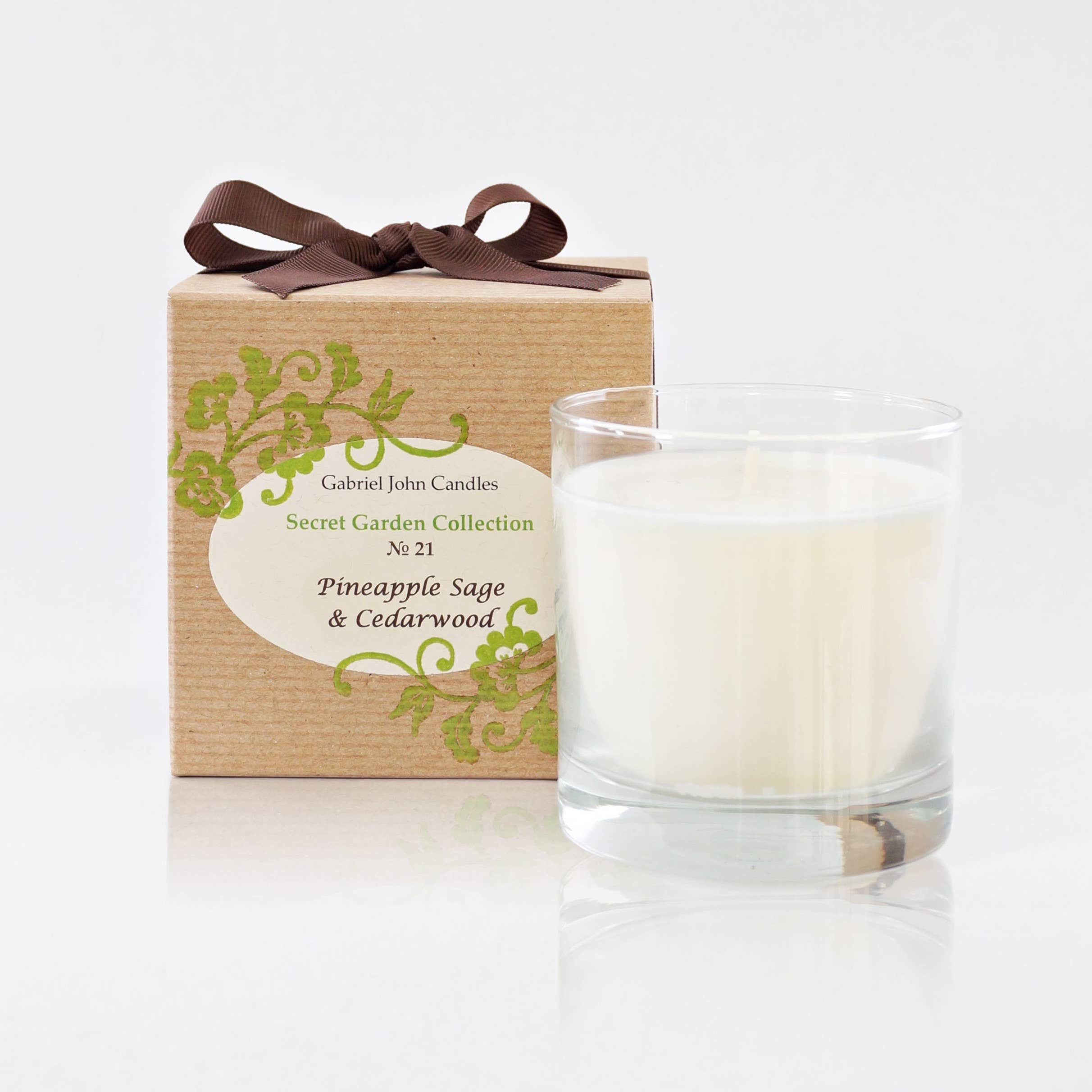 Pineapple Sage and Cedarwood Candle