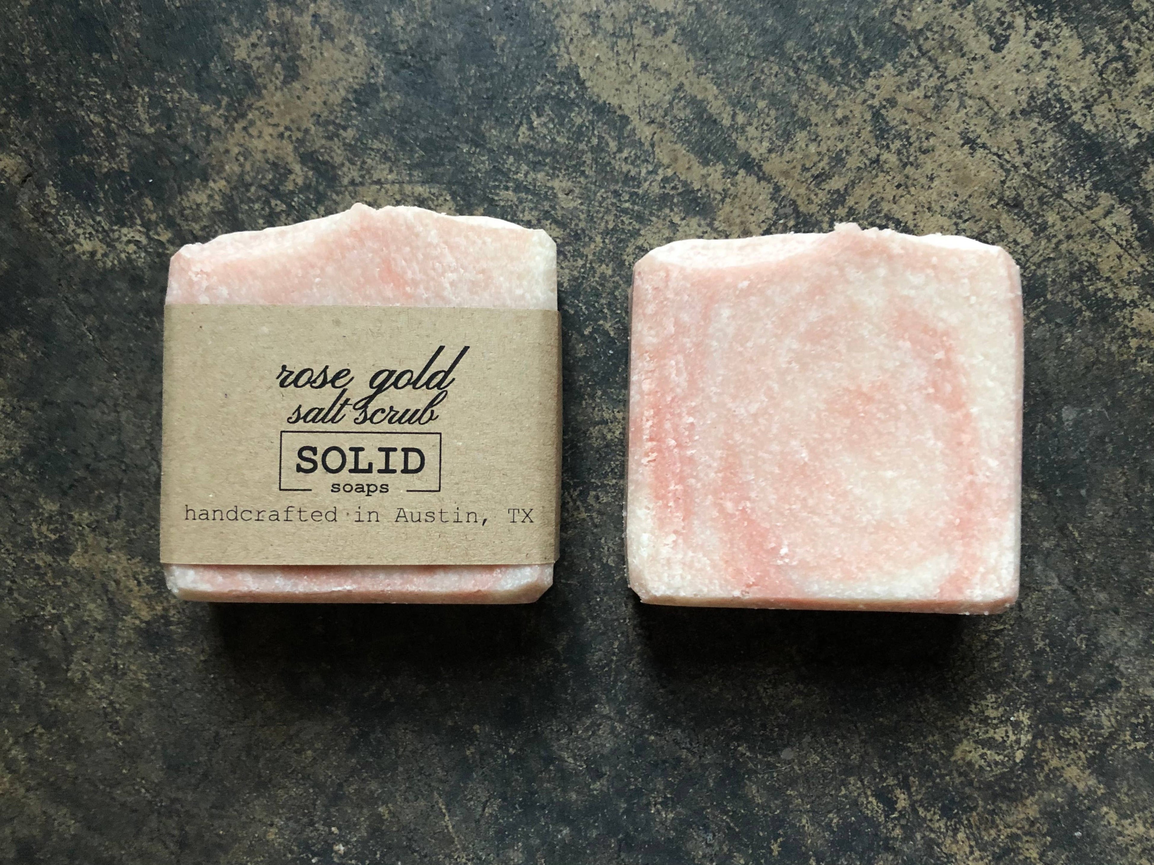 Radiant Rose Salt Scrub Soap