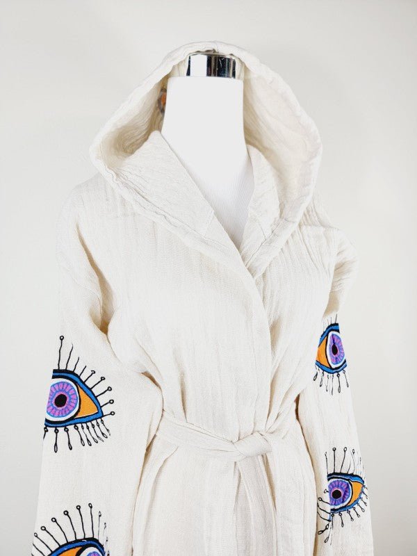 Muslin Kimono Robe, Soft and Cozy, Organic Cotton — product image