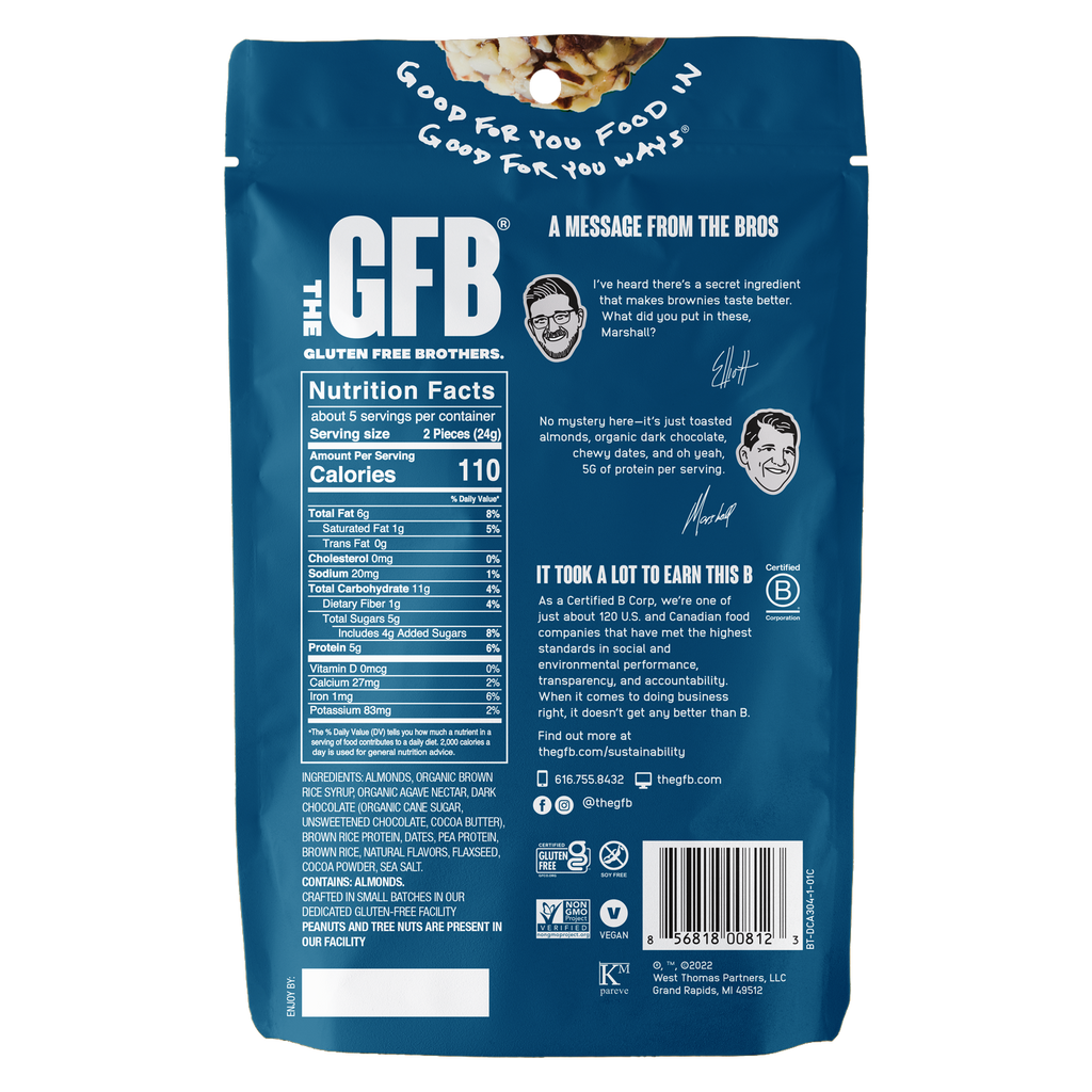 The GFB: Dark Chocolate Almond Protein Bites 6 pck — product image