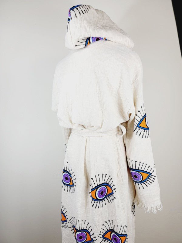 Muslin Kimono Robe, Soft and Cozy, Organic Cotton — product image