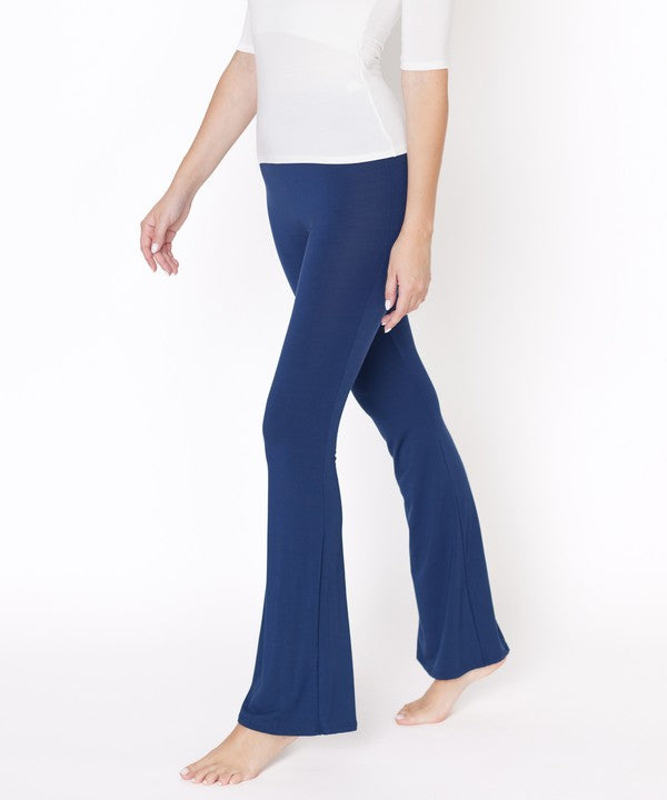 Fabina Bamboo Slim Bell Yoga Pants — product image