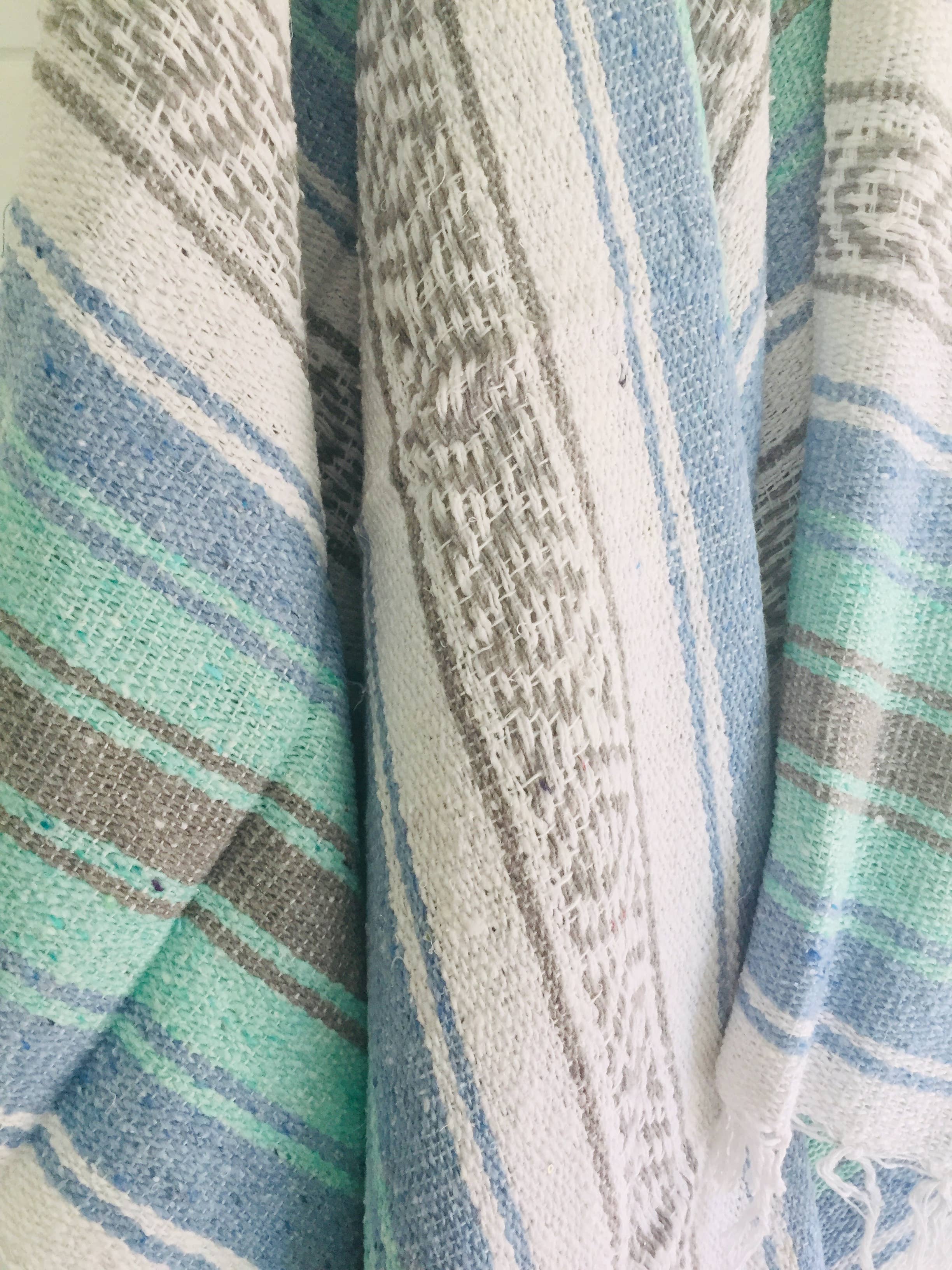 Salty Sailor Fall Blanket l Mexican Blanket l Throw Blanket