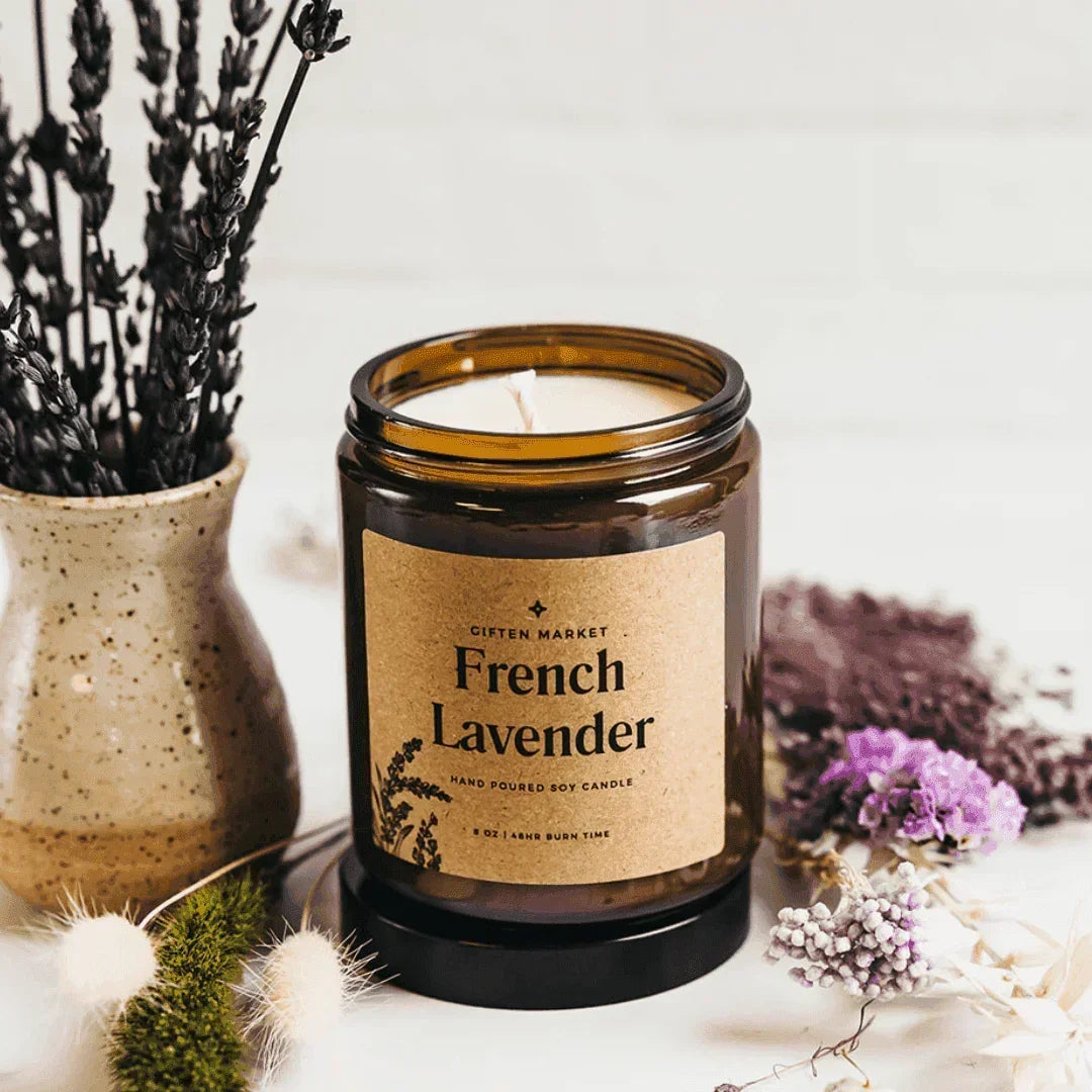 French Lavender Soy Candle.