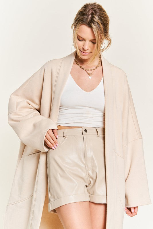 OVERSIZED KNIT CARDIGAN PLUS JJO5013P — product image