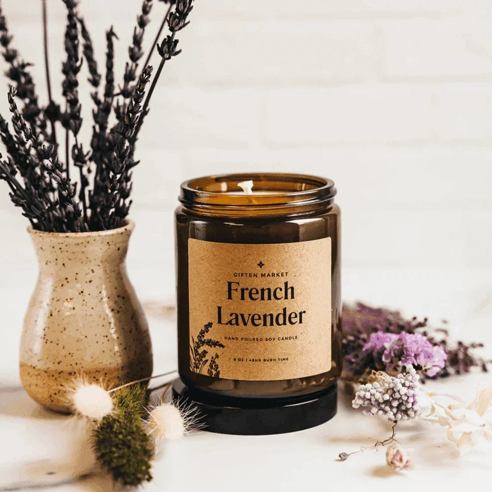 French Lavender Soy Candle.