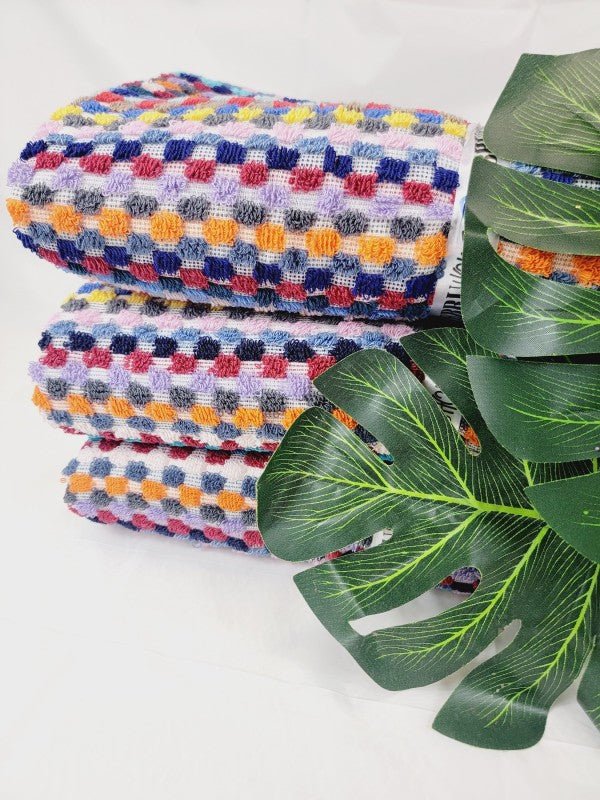 Bath Towels, Organic Turkish Cotton Pom Pom Towels — product image
