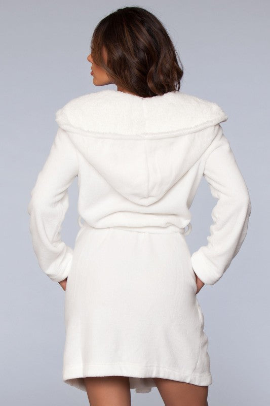 1817 Janet Plush Fleece Color Block Robe — product image
