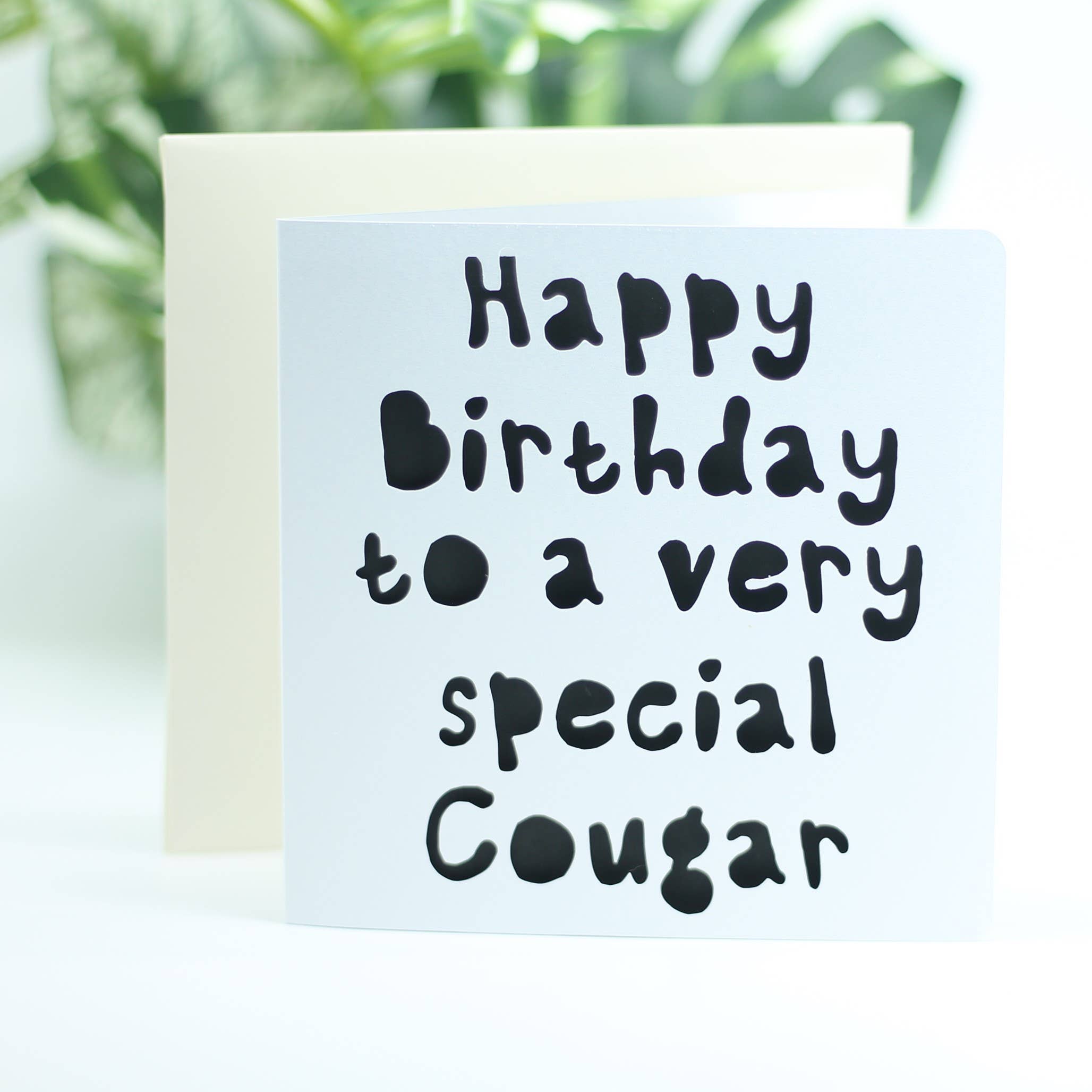 Happy birthday to a very special cougar...: Pink