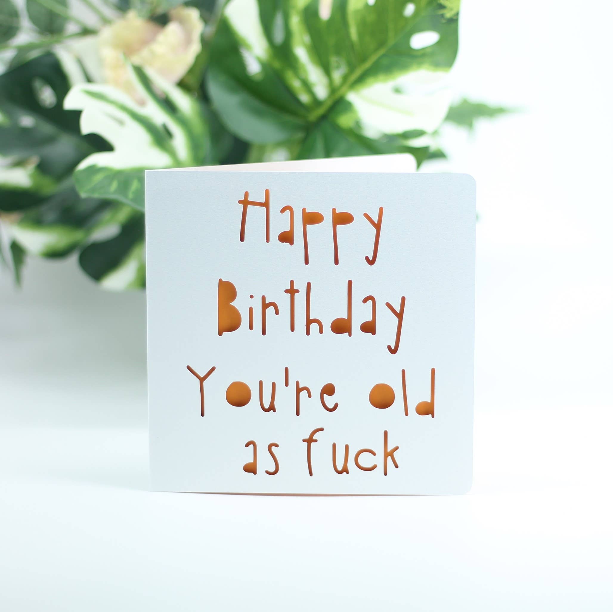 Happy Birthday, you're old as fuck: Blue