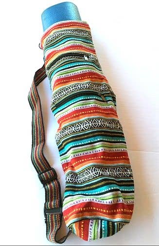 Cotton Gyari Yoga Bag
