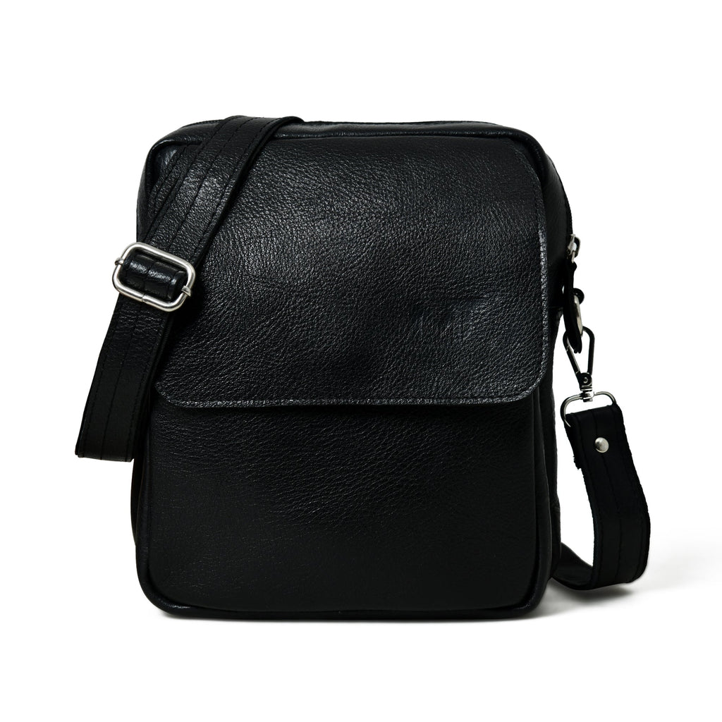 Enzo Black Side Messenger — product image