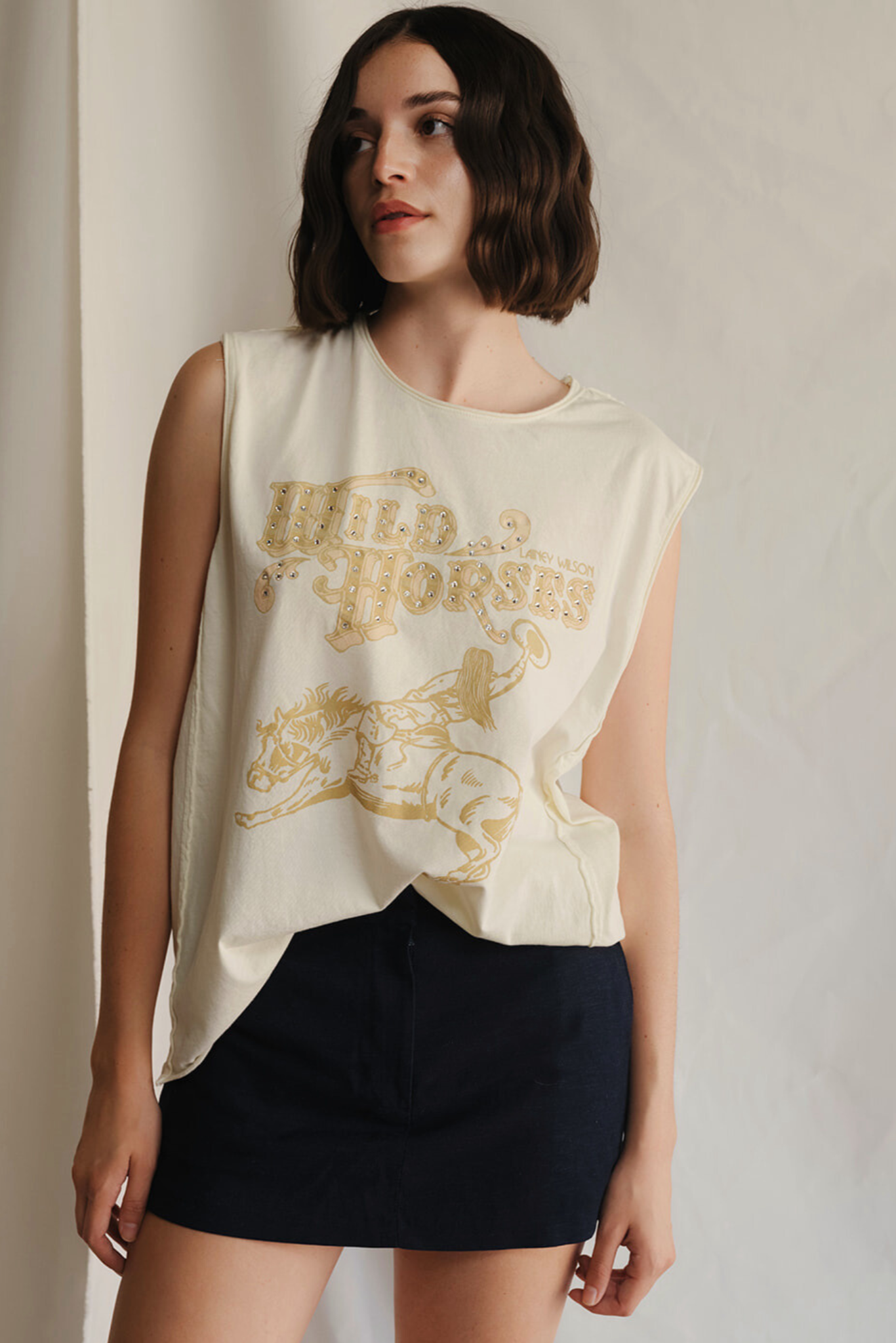 Lainey Wilson Wild Horses Sleeveless Top — product image