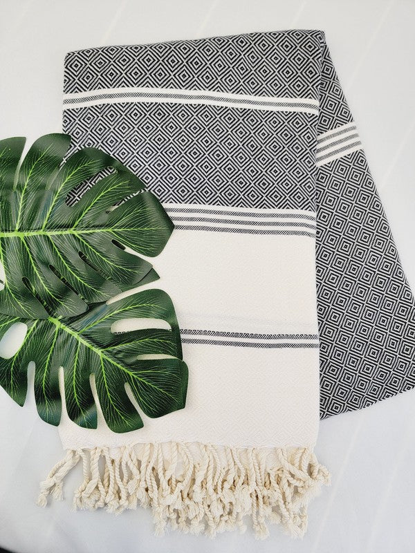 Bath / Beach Turkish Towels-Easy Carry Quick Dry T — product image