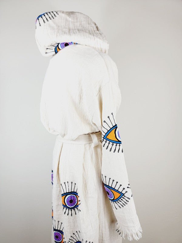 Muslin Kimono Robe, Soft and Cozy, Organic Cotton — product image